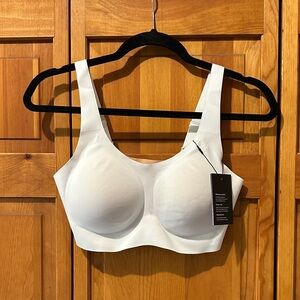Knix Adjustable Pullover Bra White NWT
